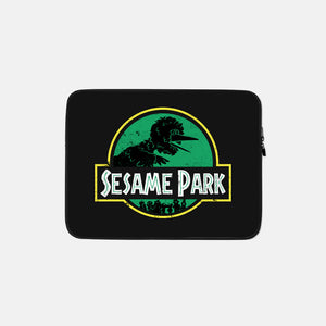 Sesame Park-None-Zippered-Laptop Sleeve-sebasebi