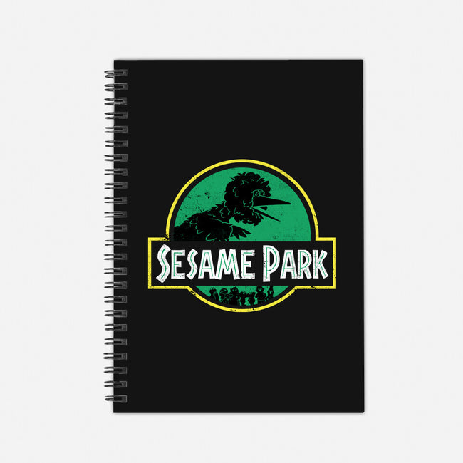 Sesame Park-None-Dot Grid-Notebook-sebasebi