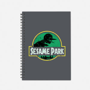 Sesame Park-None-Dot Grid-Notebook-sebasebi