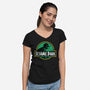 Sesame Park-Womens-V-Neck-Tee-sebasebi