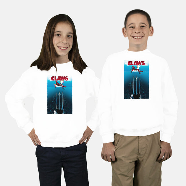 CLAWS-Youth-Crew Neck-Sweatshirt-Fran