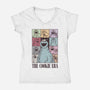 The Cookie Era-Womens-V-Neck-Tee-retrodivision