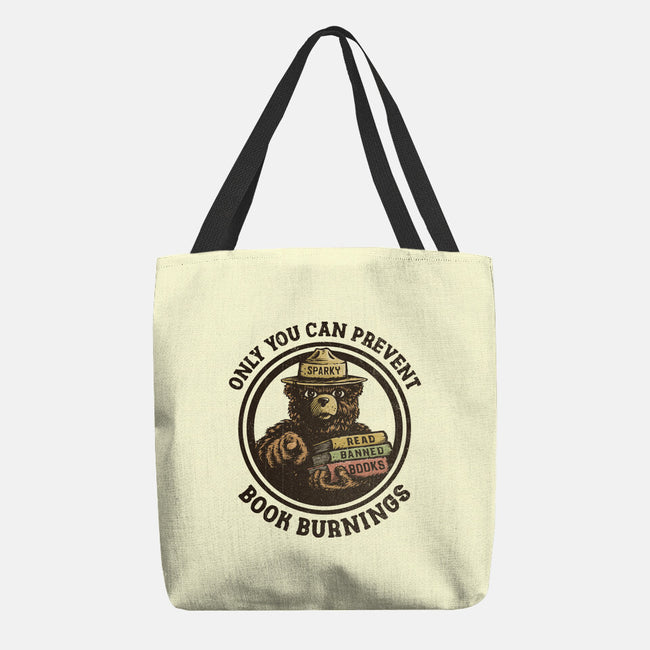 Only You Can Prevent Book Burnings-None-Basic Tote-Bag-kg07