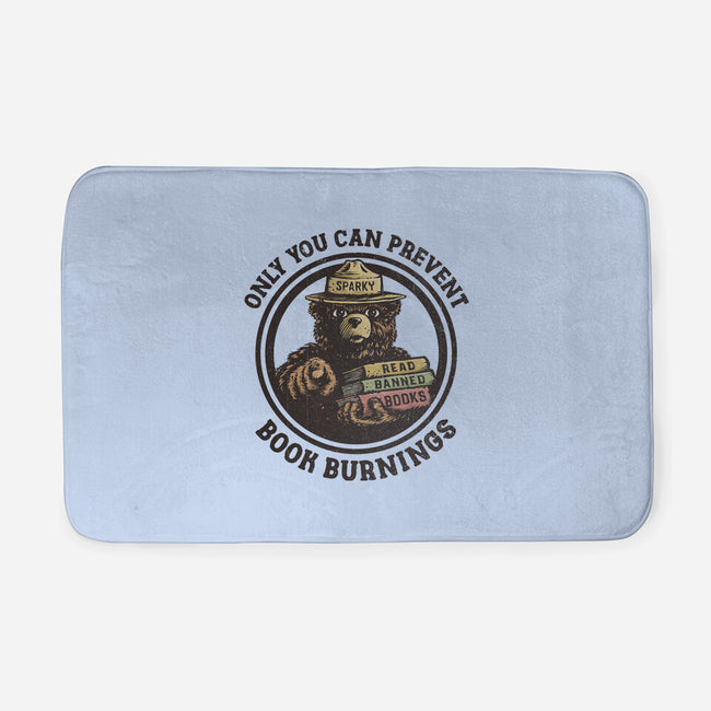 Only You Can Prevent Book Burnings-None-Memory Foam-Bath Mat-kg07