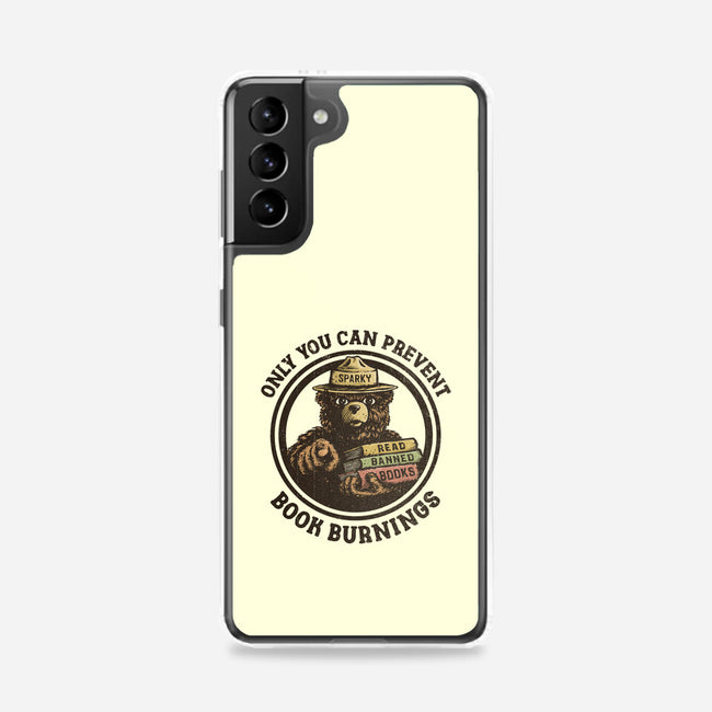 Only You Can Prevent Book Burnings-Samsung-Snap-Phone Case-kg07