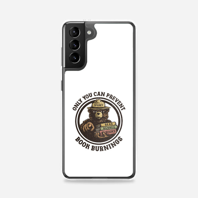 Only You Can Prevent Book Burnings-Samsung-Snap-Phone Case-kg07
