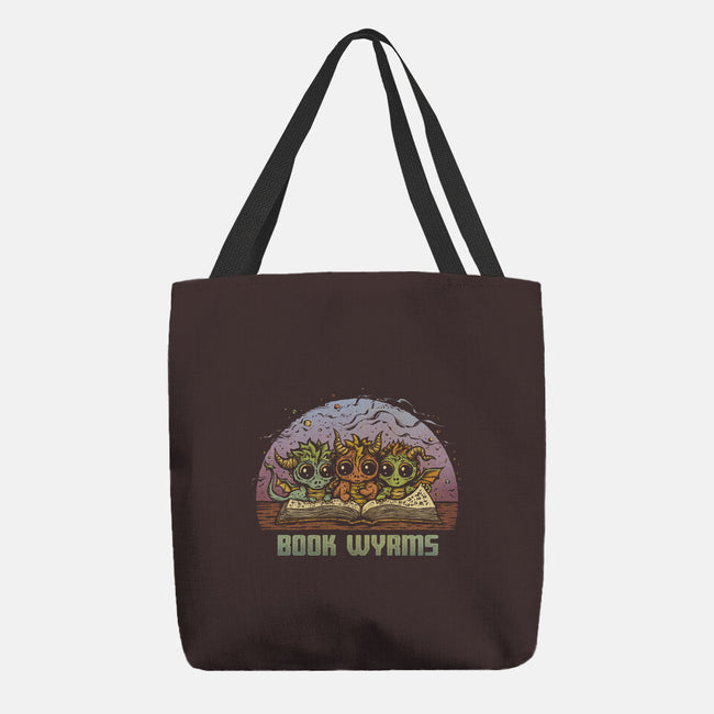 Book Wyrms-None-Basic Tote-Bag-kg07