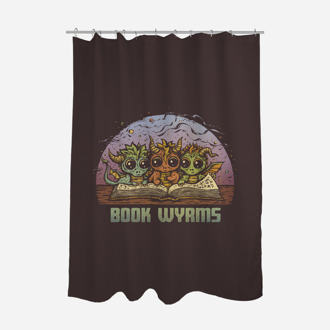Book Wyrms-None-Polyester-Shower Curtain-kg07