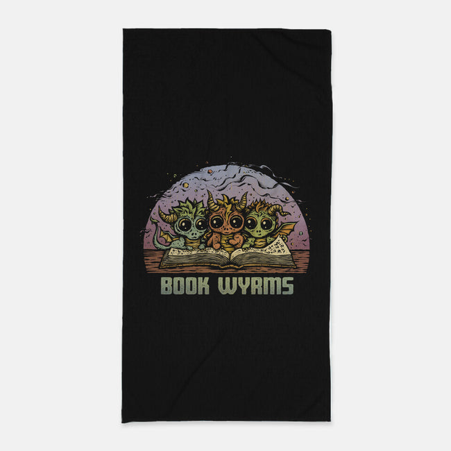 Book Wyrms-None-Beach-Towel-kg07