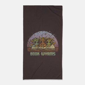 Book Wyrms-None-Beach-Towel-kg07