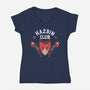 Hazbin Club-Womens-V-Neck-Tee-paulagarcia