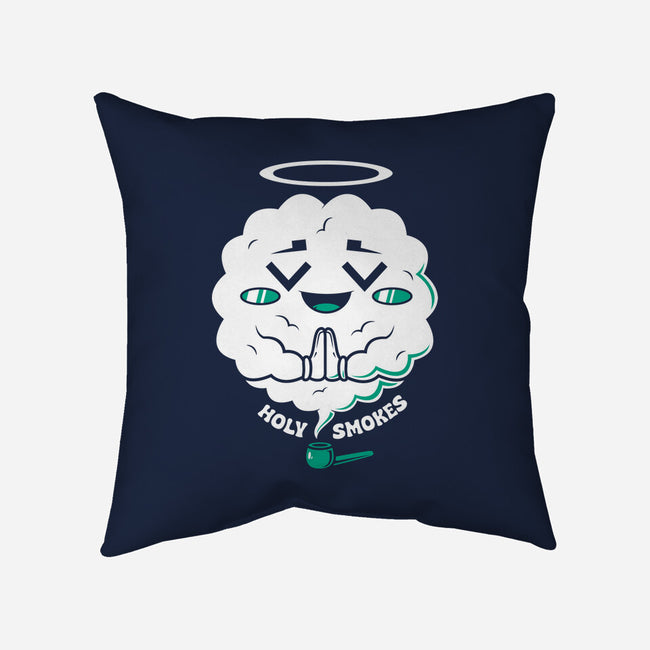 Holy Smokes-None-Non-Removable Cover w Insert-Throw Pillow-krisren28