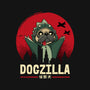 Dogzilla-None-Removable Cover w Insert-Throw Pillow-retrodivision