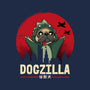 Dogzilla-None-Removable Cover-Throw Pillow-retrodivision
