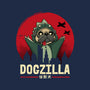 Dogzilla-None-Removable Cover w Insert-Throw Pillow-retrodivision