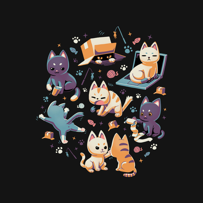 Naughty Cats-Youth-Pullover-Sweatshirt-Geekydog