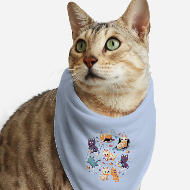 Naughty Cats-Cat-Bandana-Pet Collar-Geekydog