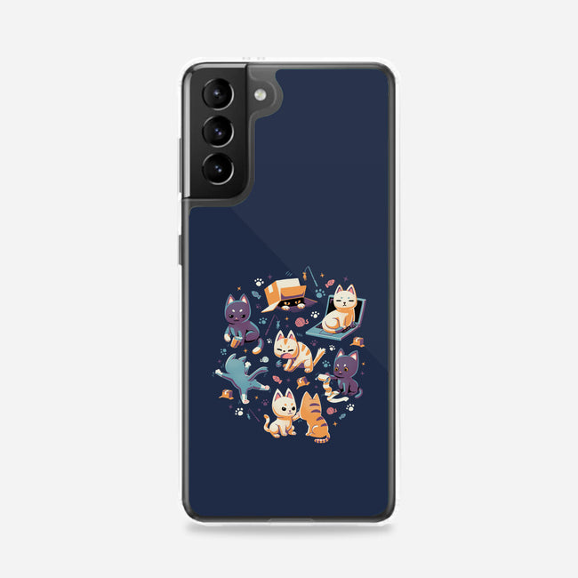 Naughty Cats-Samsung-Snap-Phone Case-Geekydog