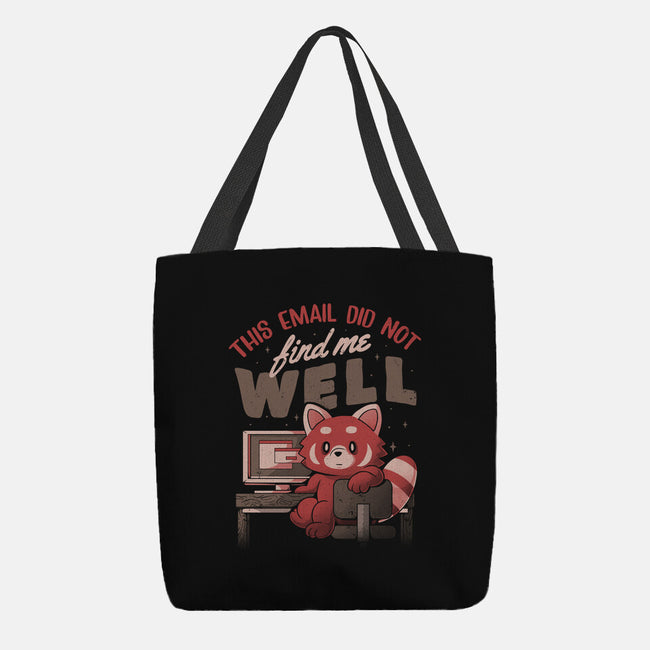 This Email Did Not Find Me Well-None-Basic Tote-Bag-eduely