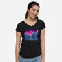 Rad Fellowship-Womens-V-Neck-Tee-sebasebi