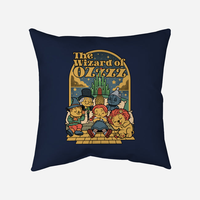 The Wizard Of Sleep-None-Non-Removable Cover w Insert-Throw Pillow-Studio Mootant