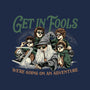 Get In Fools-None-Non-Removable Cover w Insert-Throw Pillow-momma_gorilla