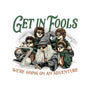 Get In Fools-Womens-Off Shoulder-Tee-momma_gorilla