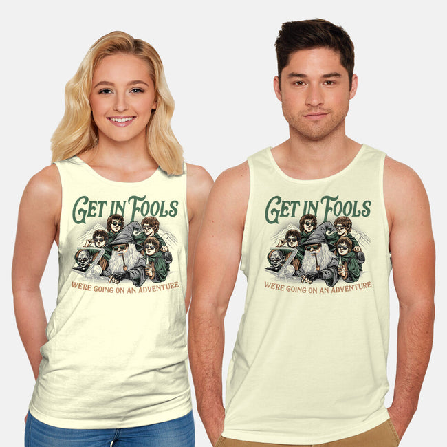 Get In Fools-Unisex-Basic-Tank-momma_gorilla