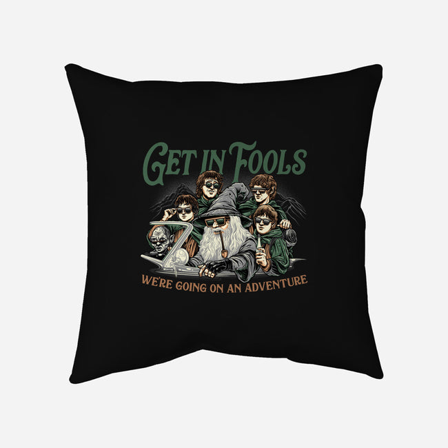 Get In Fools-None-Non-Removable Cover w Insert-Throw Pillow-momma_gorilla