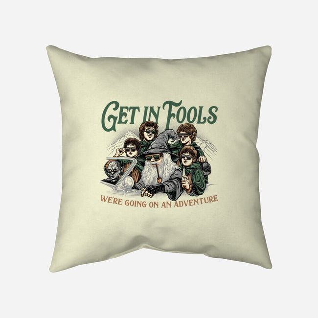 Get In Fools-None-Non-Removable Cover w Insert-Throw Pillow-momma_gorilla