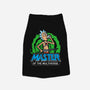 Master Of The Multiverse-Dog-Basic-Pet Tank-Planet of Tees