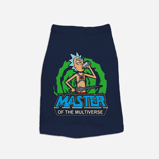 Master Of The Multiverse-Dog-Basic-Pet Tank-Planet of Tees