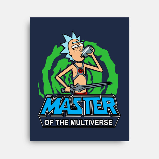 Master Of The Multiverse-None-Stretched-Canvas-Planet of Tees
