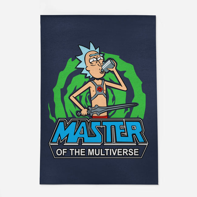 Master Of The Multiverse-None-Outdoor-Rug-Planet of Tees