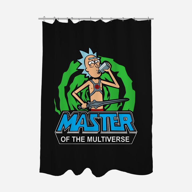 Master Of The Multiverse-None-Polyester-Shower Curtain-Planet of Tees