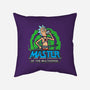 Master Of The Multiverse-None-Removable Cover-Throw Pillow-Planet of Tees