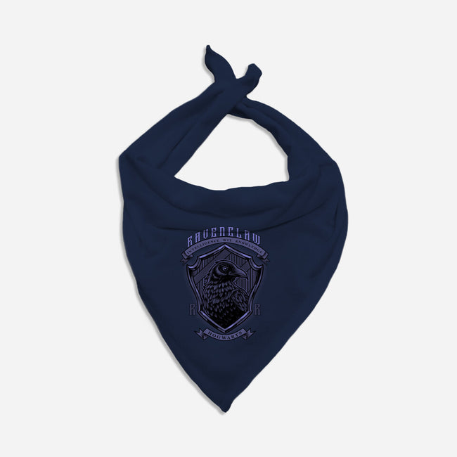 Violet Crow Emblem-Cat-Bandana-Pet Collar-Astrobot Invention