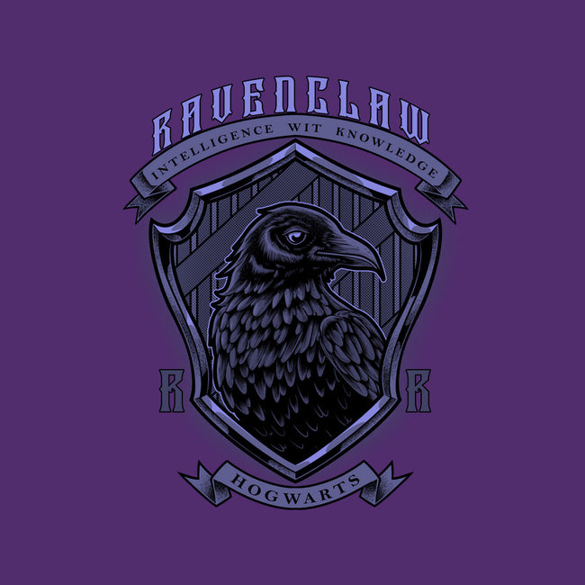 Violet Crow Emblem-Womens-Fitted-Tee-Astrobot Invention