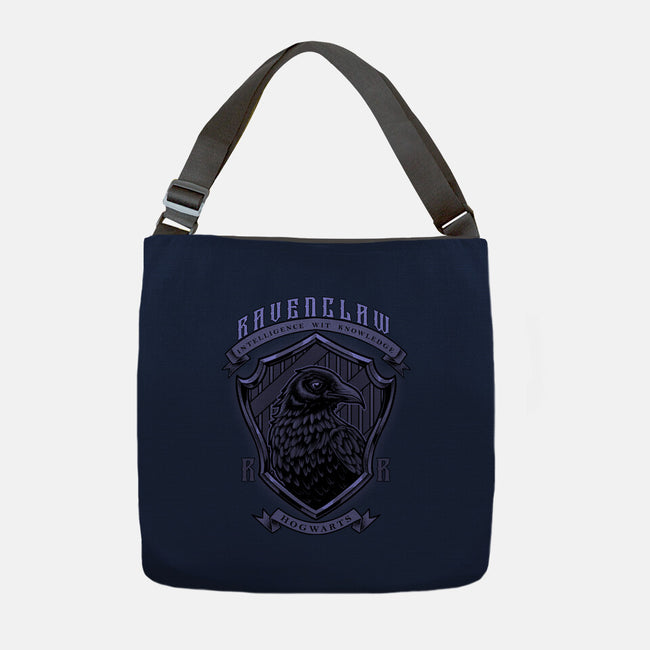 Violet Crow Emblem-None-Adjustable Tote-Bag-Astrobot Invention