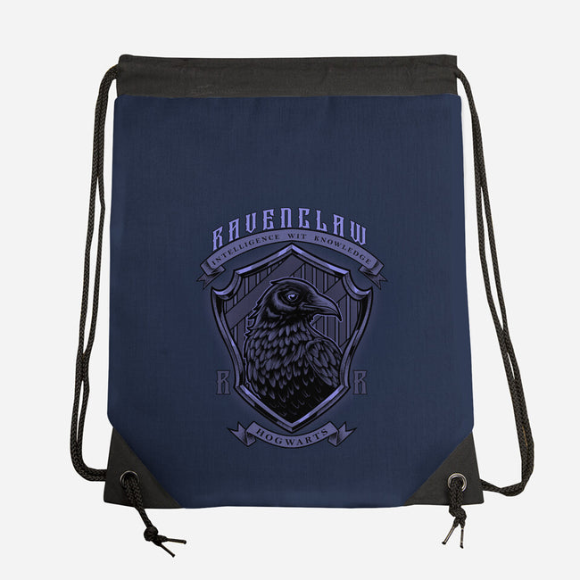 Violet Crow Emblem-None-Drawstring-Bag-Astrobot Invention