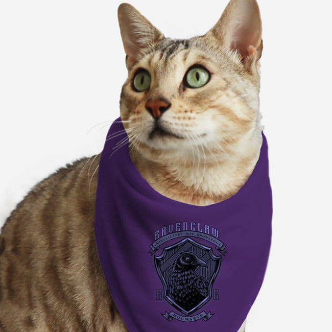 Violet Crow Emblem-Cat-Bandana-Pet Collar-Astrobot Invention