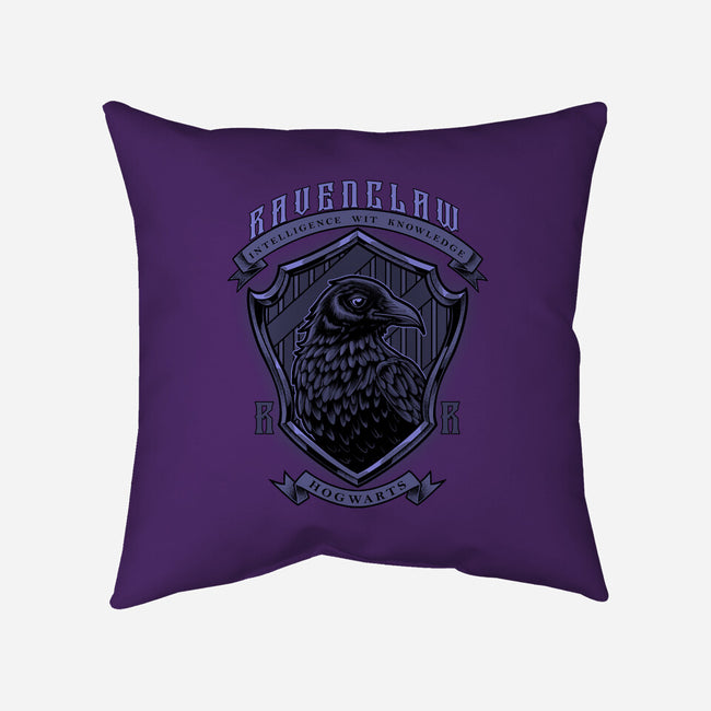 Violet Crow Emblem-None-Non-Removable Cover w Insert-Throw Pillow-Astrobot Invention