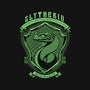 Green Snake Emblem-Mens-Heavyweight-Tee-Astrobot Invention