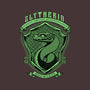 Green Snake Emblem-None-Outdoor-Rug-Astrobot Invention