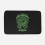 Green Snake Emblem-None-Memory Foam-Bath Mat-Astrobot Invention