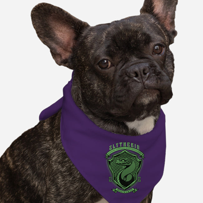 Green Snake Emblem-Dog-Bandana-Pet Collar-Astrobot Invention