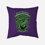 Green Snake Emblem-None-Non-Removable Cover w Insert-Throw Pillow-Astrobot Invention