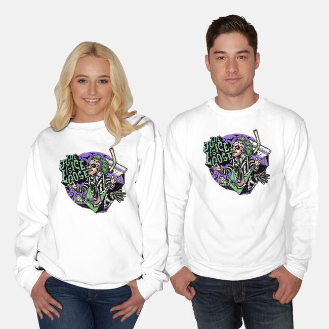 The Juice-Unisex-Crew Neck-Sweatshirt-momma_gorilla