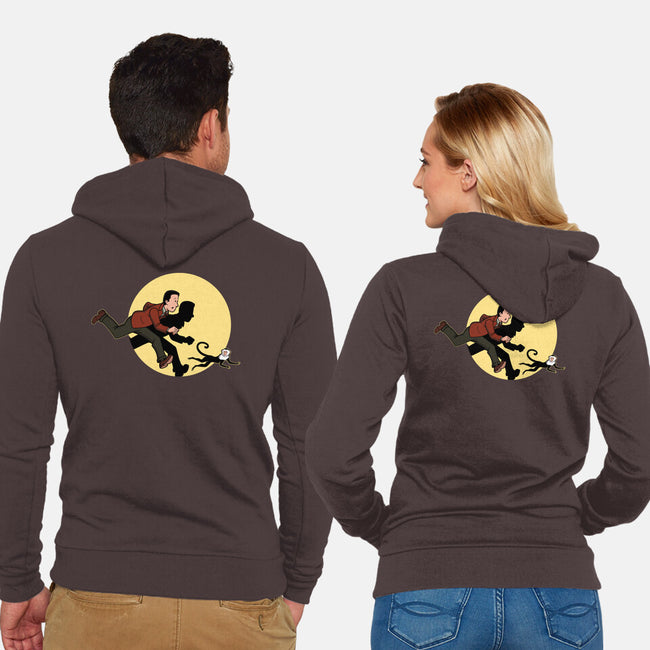 The Adventures Of Ross And Marcel-Unisex-Zip-Up-Sweatshirt-jasesa