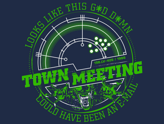 Aliens Town Meeting